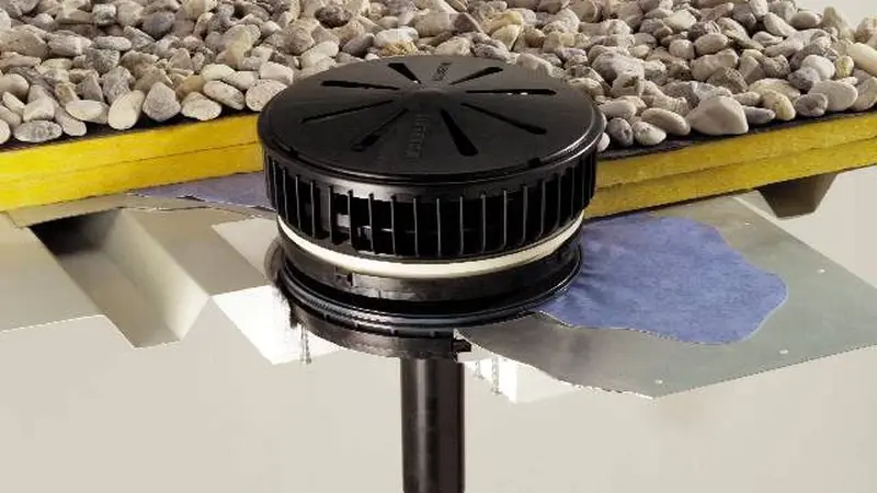 Geberit Pluvia-onderdruksysteem voor regenwater