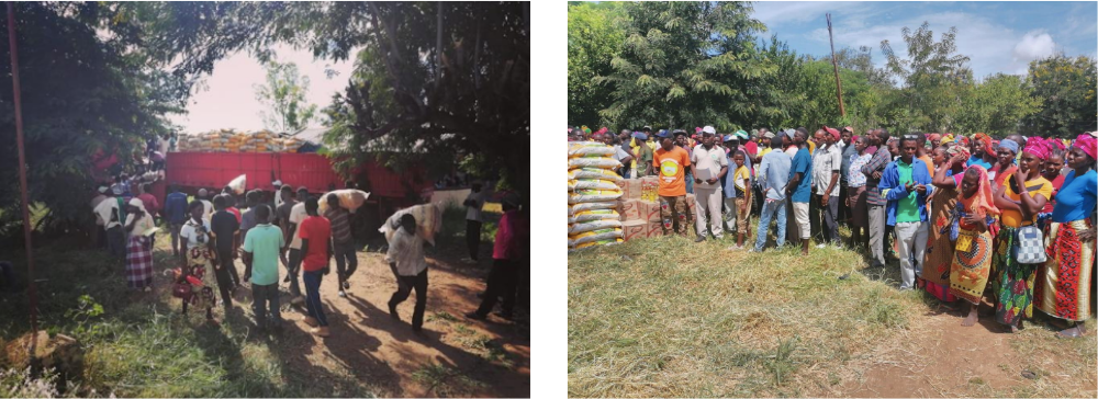 Food distribution to communities - KUKUMUTY