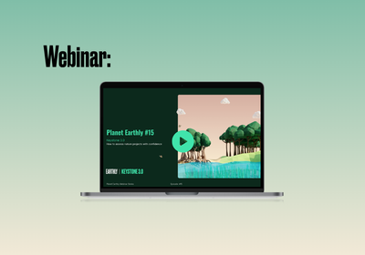 Earthly experts discuss Keystone 3.0: identifying high-quality nature investments for businesses