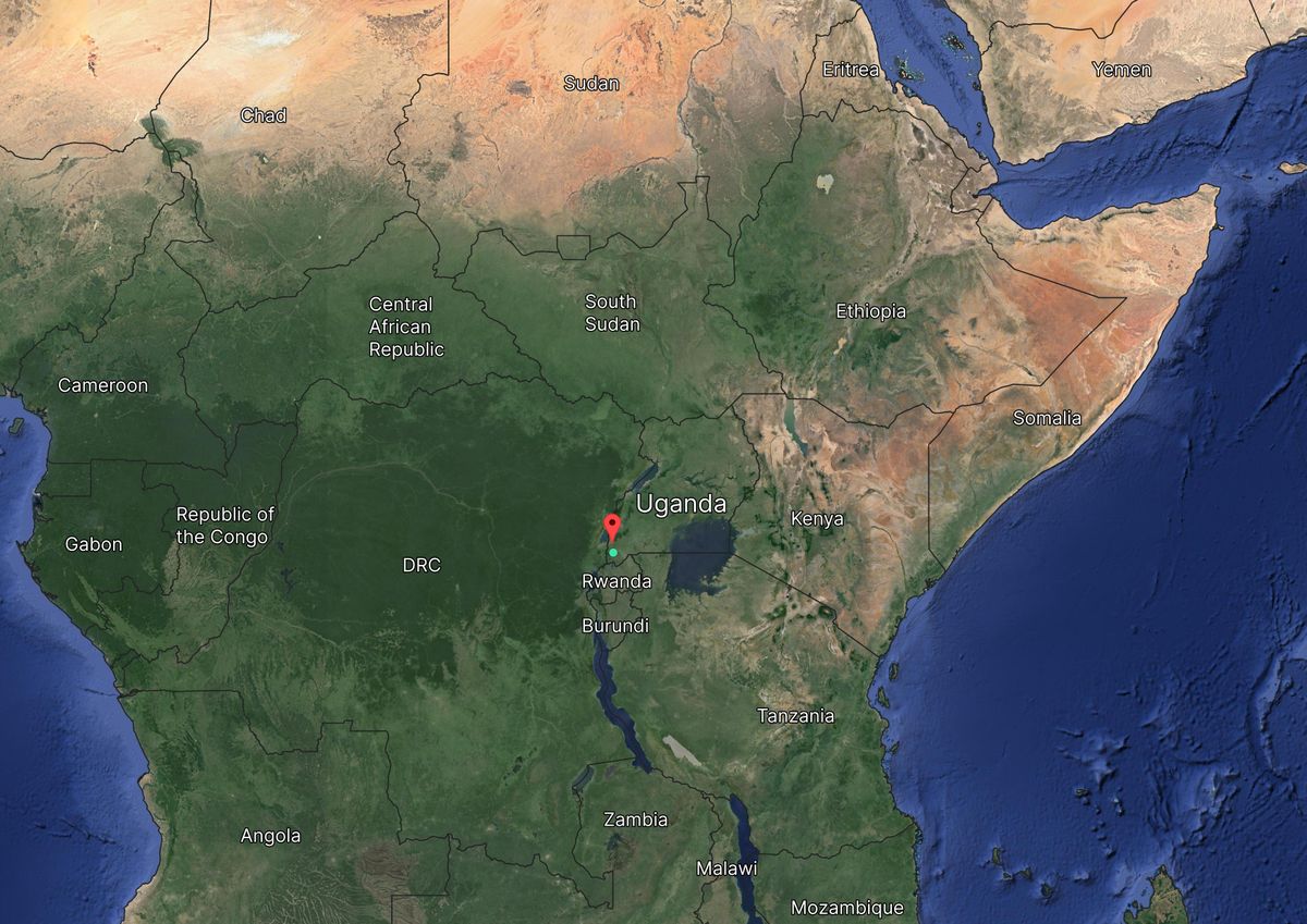 Location map TIST Uganda