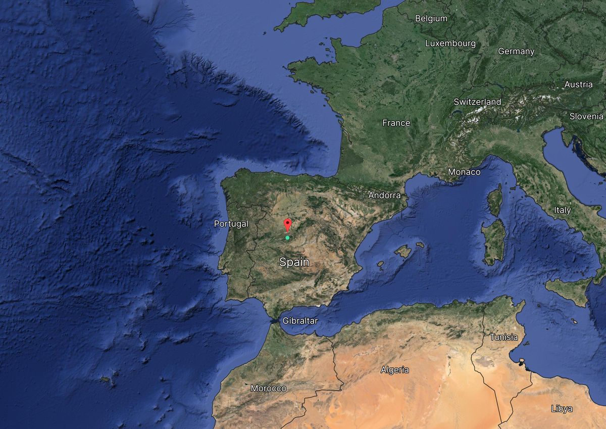 Mijares location map