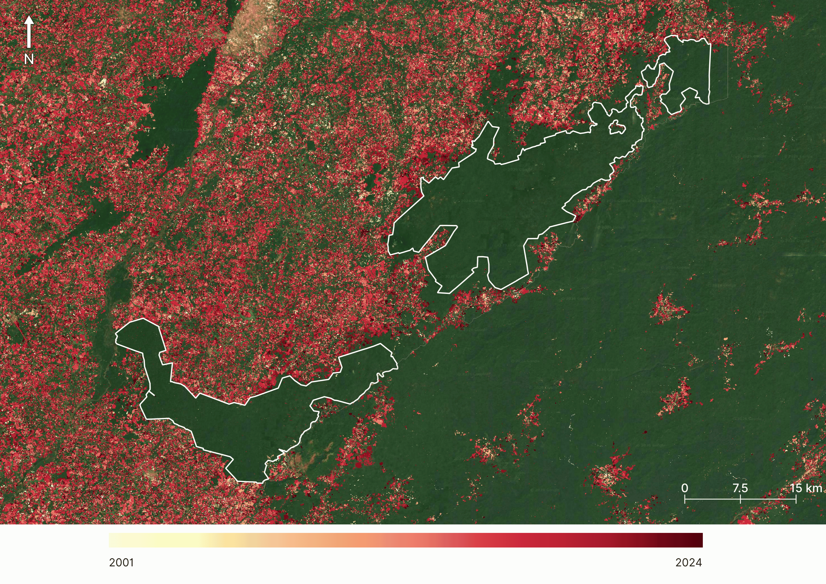 Gola REDD geospatial analysis