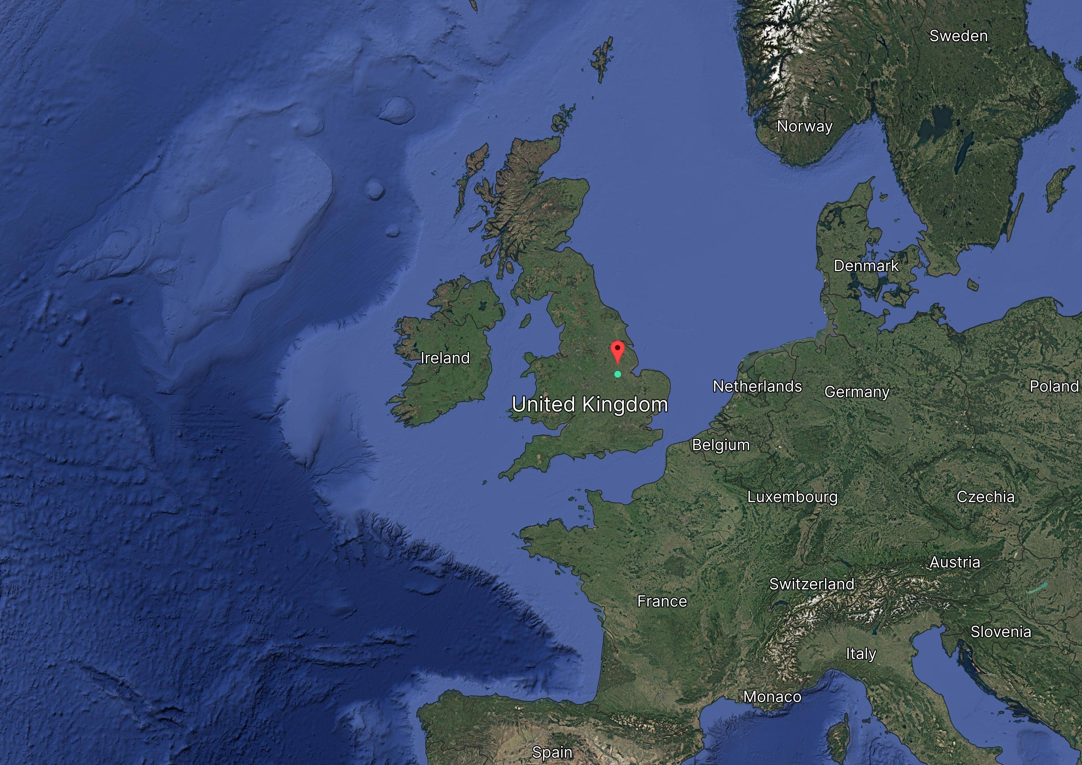 Habitat Mosaic Creation - Boothby Wildland, Lincolnshire, England - map