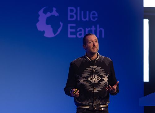 Olly at Blue-Earth-Summit