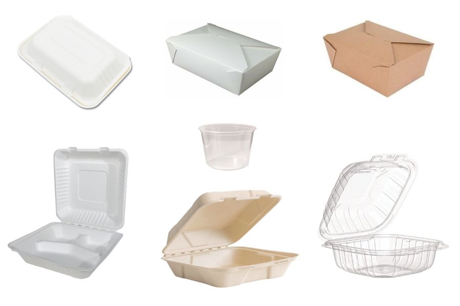 Microwave Safe Takeout Containers