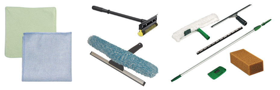 Tools for window cleaning