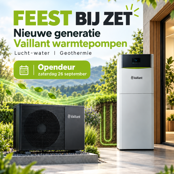 nieuwe generatie Vaillant warmtepompen