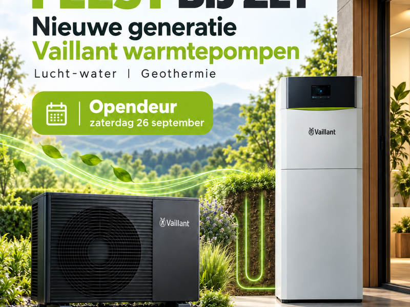 nieuwe generatie Vaillant warmtepompen