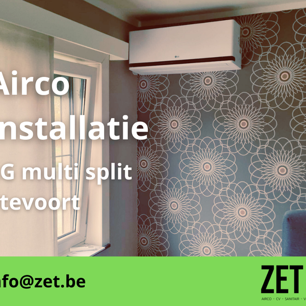 Airco installatie Stevoort door ZET Diepenbeek