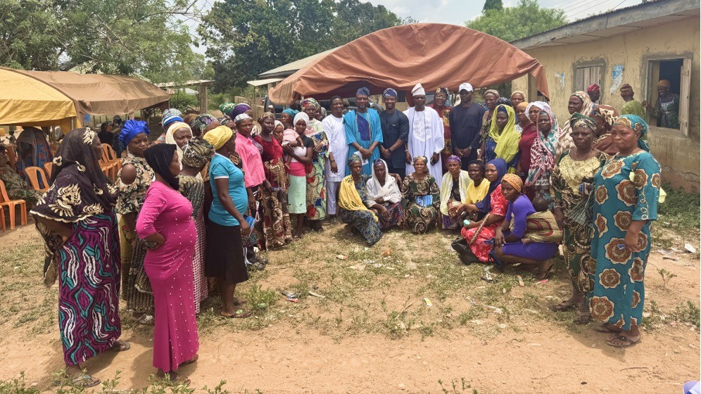 Fairaction leaders, Arulogun community leaders, and women whose stories revealed the lived reality of water poverty during the World Water Day gathering