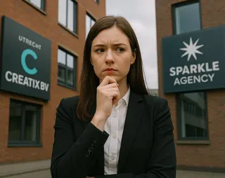 Vrouw twijfelt over werken voor concurrentie