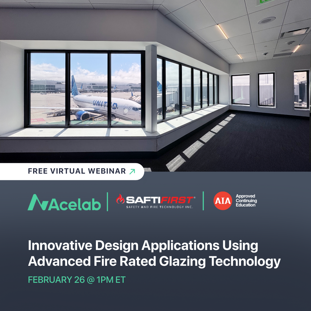 Innovative Design Applications Using Advanced Fire Rated Glazing Technology