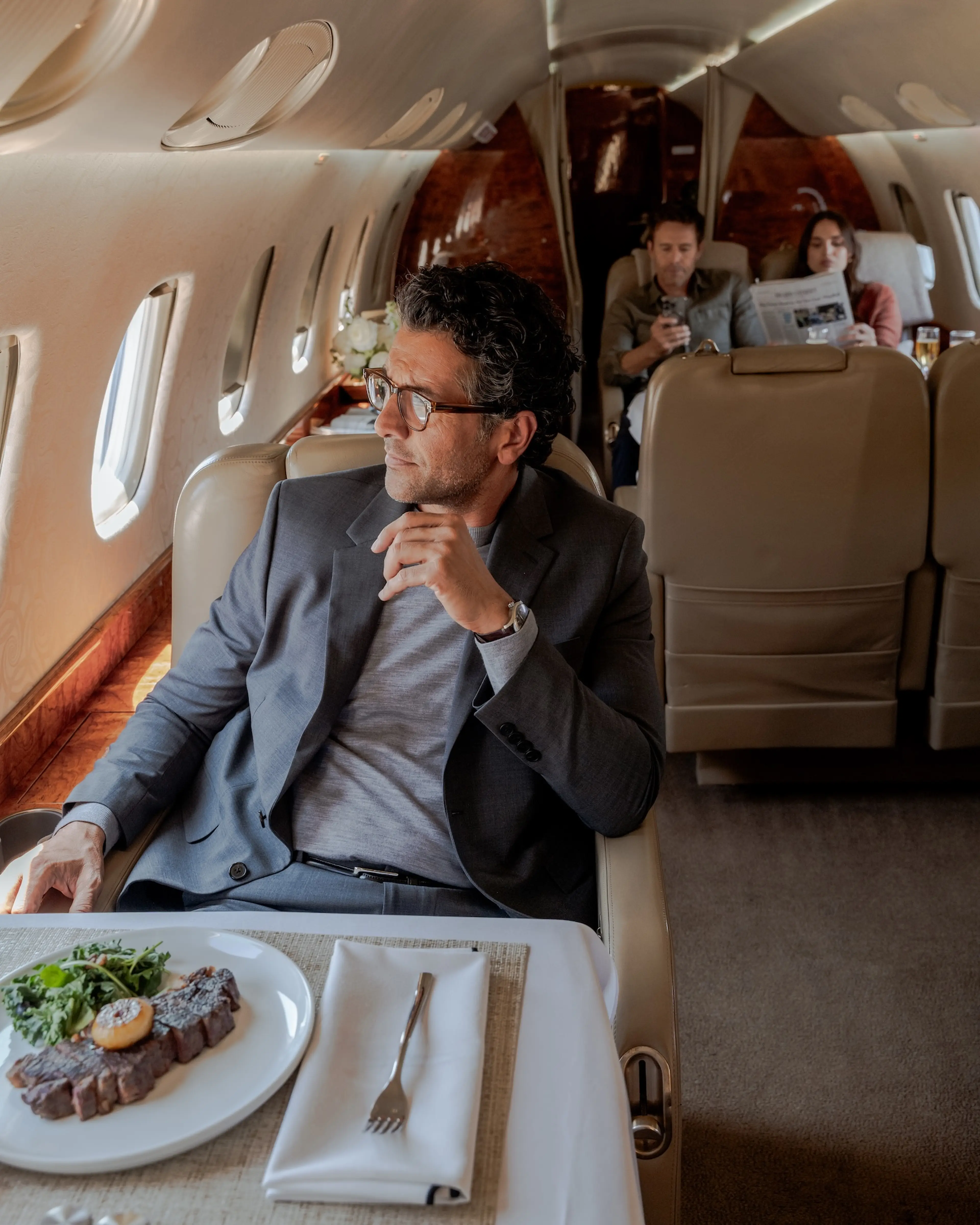 Aero - In Flight Experience to NYC