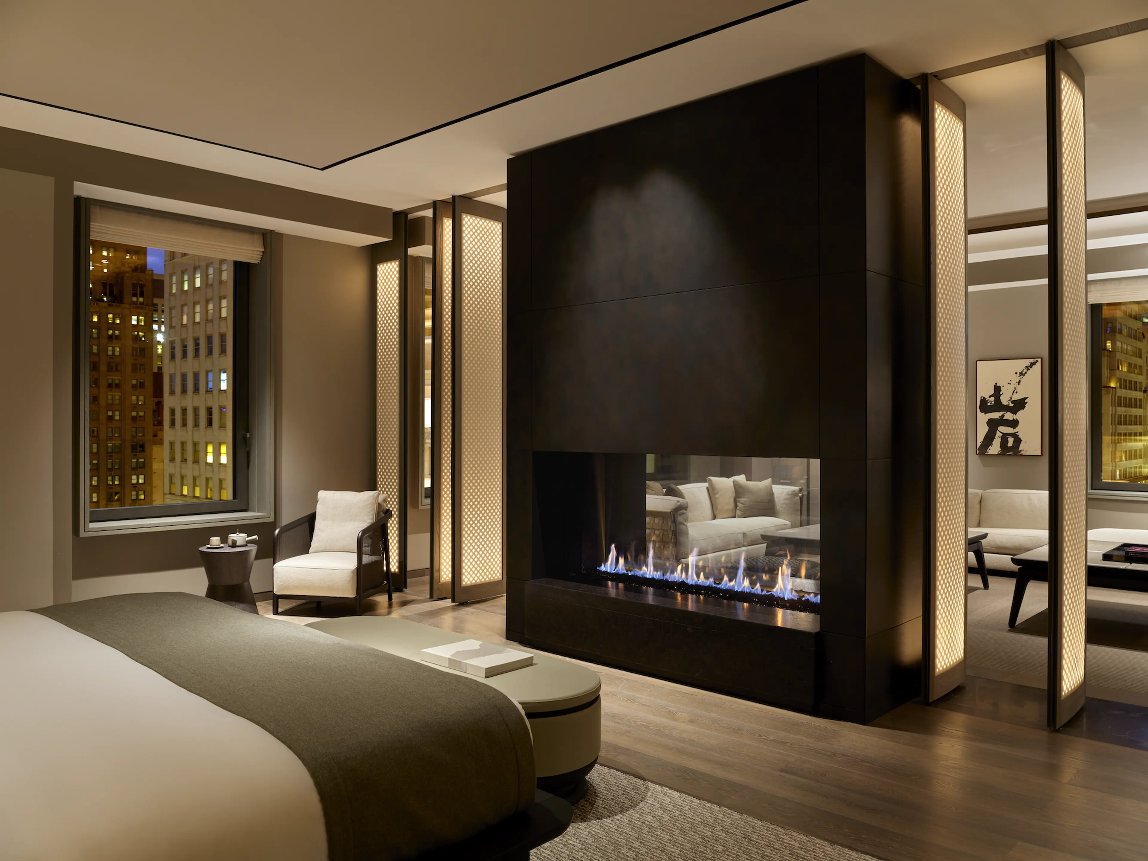Aman New York, USA - Accommodation, Aman Suite, Bedroom
