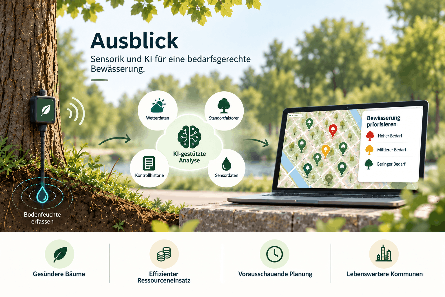 Ausblick Bewässerung