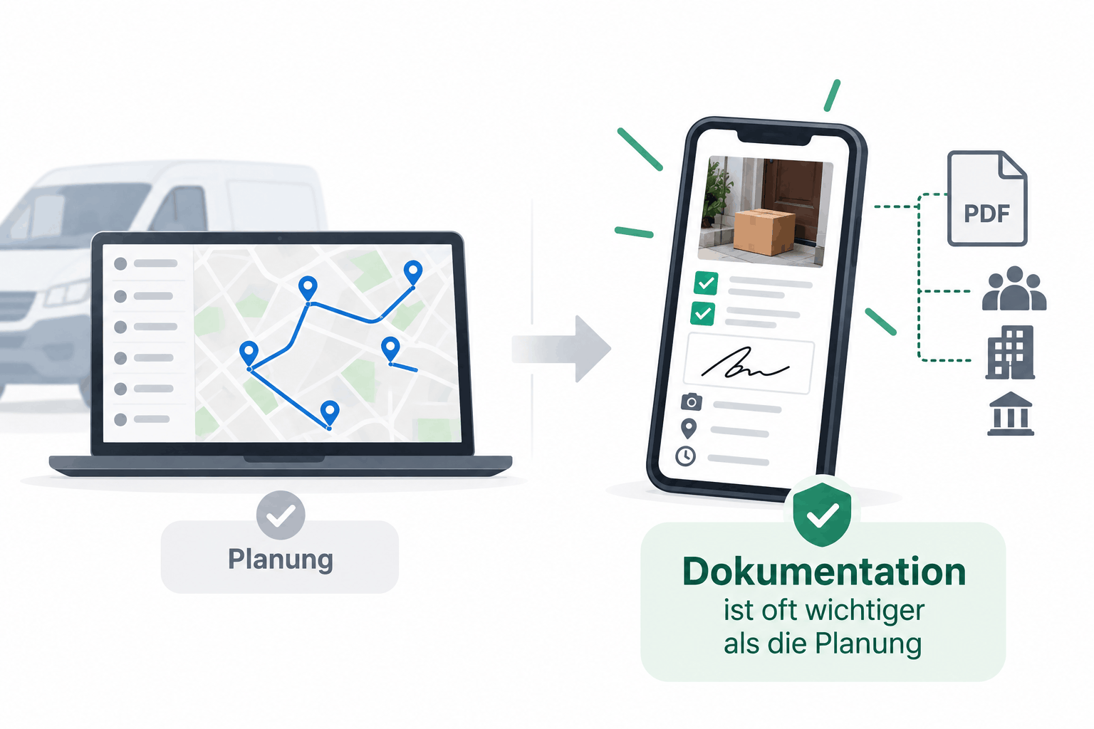 Dokumentation wichtiger als Planung