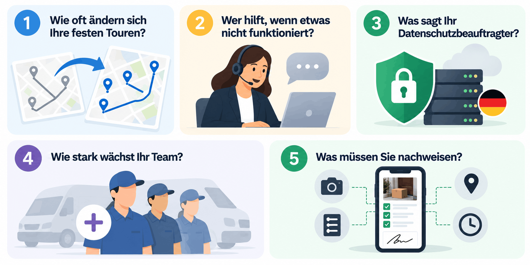 5 hilfreiche Fragen zur Entscheidung