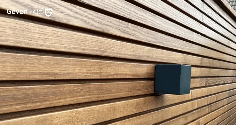 Was ist thermisch modifiziertes Holz?