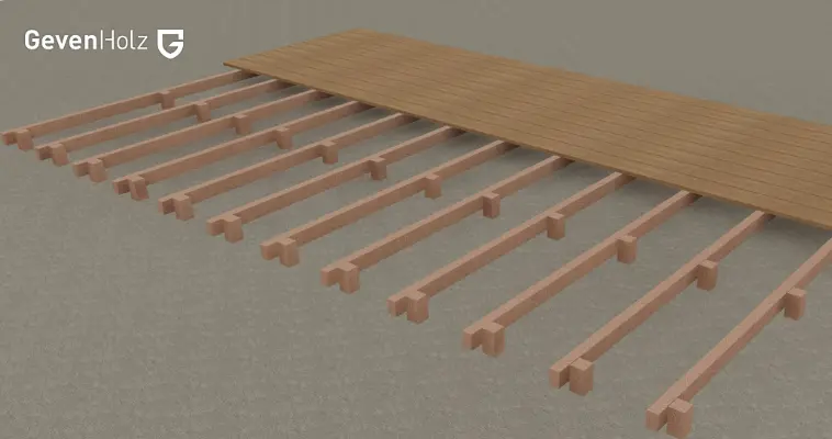 Wie stellt man eine Unterkonstruktion für eine Terrasse her? Verwenden Sie diese 4 Schritte