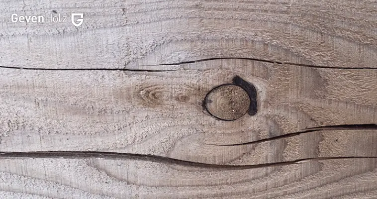 Risse im Holz 