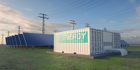 Batteriespeicher mit Photovoltaik-Analge