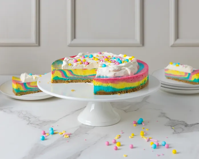Rainbow New York Cheesecake / Diddl Käsekuchen