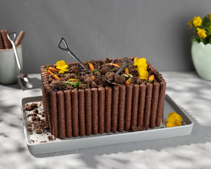 Schokoladen Tiramisu / Hochbeet Tiramisu zu Ostern
