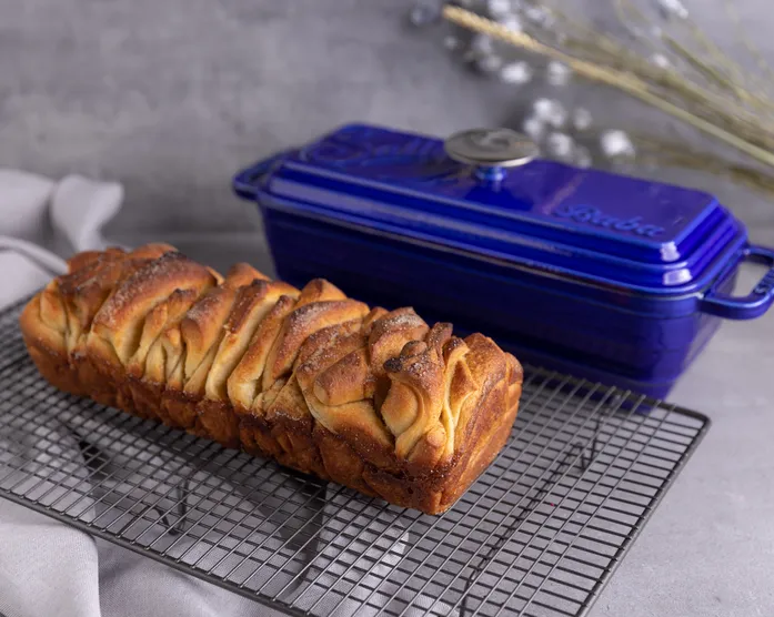 Elephant Ear Bread / Zimt-Zupfkuchen / Pull Apart Bread