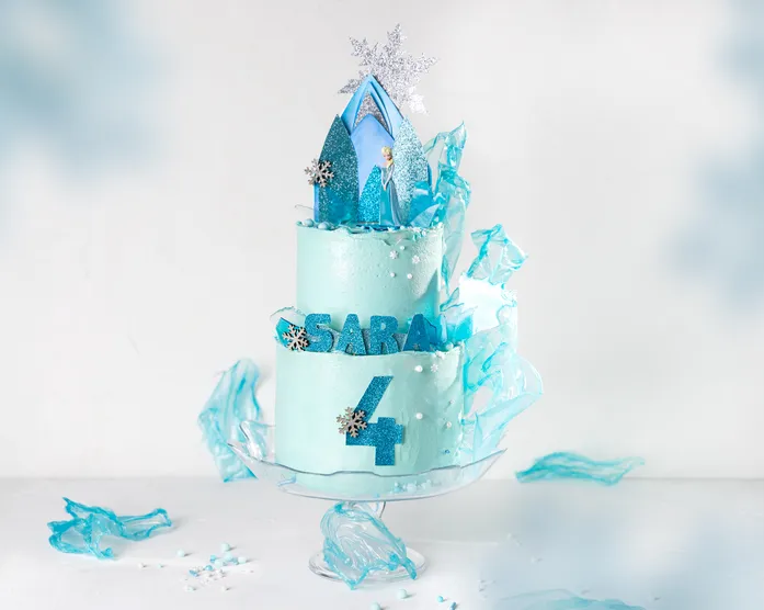 Elsa Torte / Eiskönigin Geburtstagstorte