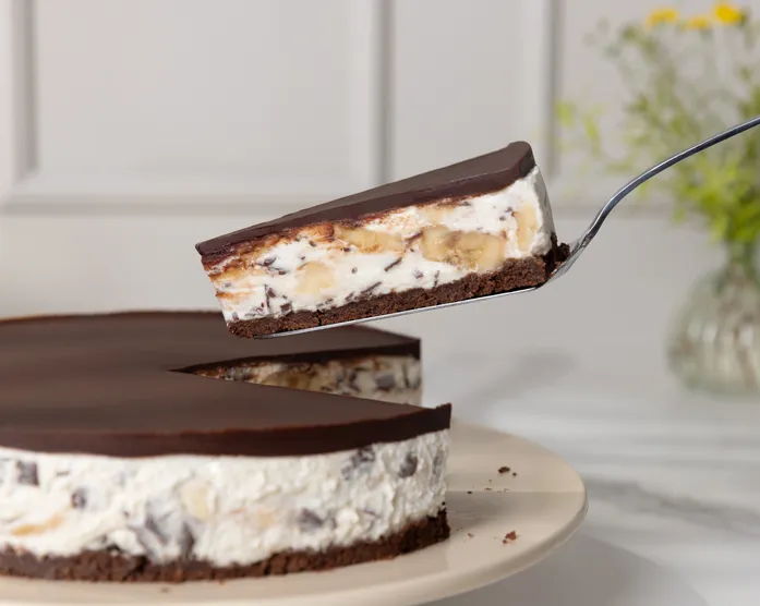 Banana Split No Bake Cake / Bananensplit-Torte