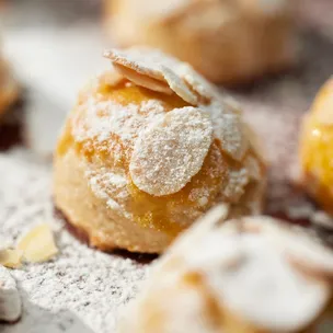 Marzipanplätzchen / Marzipan-Kugeln