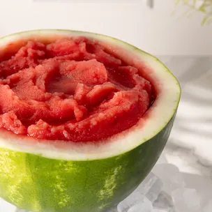 Wassermelonensorbet / aus 3 Zutaten
