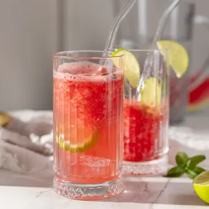 Wassermelonen-Limonade / Watermelon-Mojito alkoholfrei