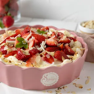 Erdbeer-Tiramisu / schnelles Dessert ohne Ei