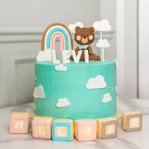 Baby Shower Torte / Babyparty Motivtorte