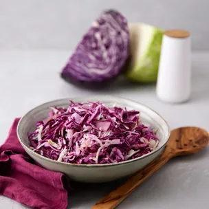 Krautsalat / mit Zitrone und Sumak