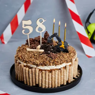 Baustellen Torte / Geburtstagstorte für Turgut