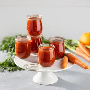 Karotten-Ingwer-Marmelade / Frühlings-Konfitüre