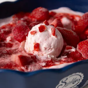 Erdbeer-Eis / ohne Vorkochen
