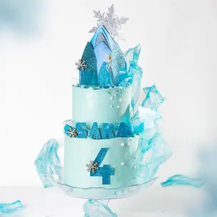 Elsa Torte / Eiskönigin Geburtstagstorte