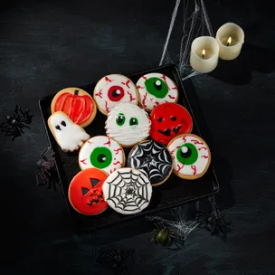 Halloween Cookies / gruselige Kekse mit Royal Icing