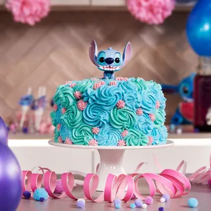Stitch Torte / Ananas-Kokos Geburtstagstorte