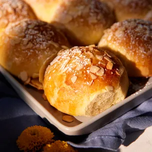Brioche Brötchen / süße Mandelbrötchen
