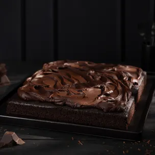 Guinness-Blechkuchen / Schokoladenkuchen mit dunklem Bier