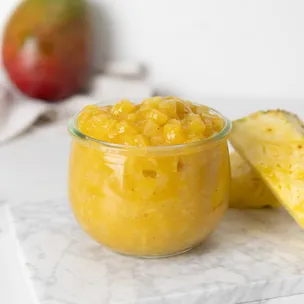 Ananas-Mango Tortenfüllung
