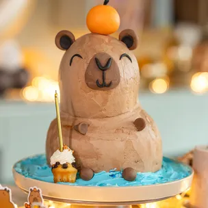 Capybara Motivtorte / Geburtstagstorte