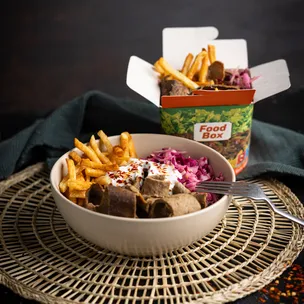 Döner-Bowl / Pommes-Döner-Box