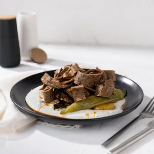 Döner-Gemüse-Teller / Dönerfleisch selbstgemacht