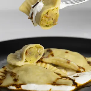 Kartoffel Maultaschen / Patates Manti (Haluj)