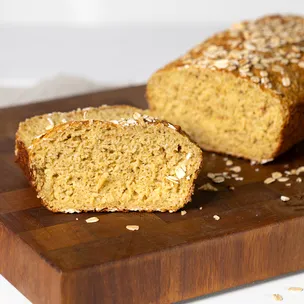 Haferflockenbrot / schnelles Frühstücksbrot